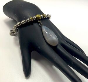 Lenny & Eva Metal & Semi Precious Stone Bracelet New W/O Tags